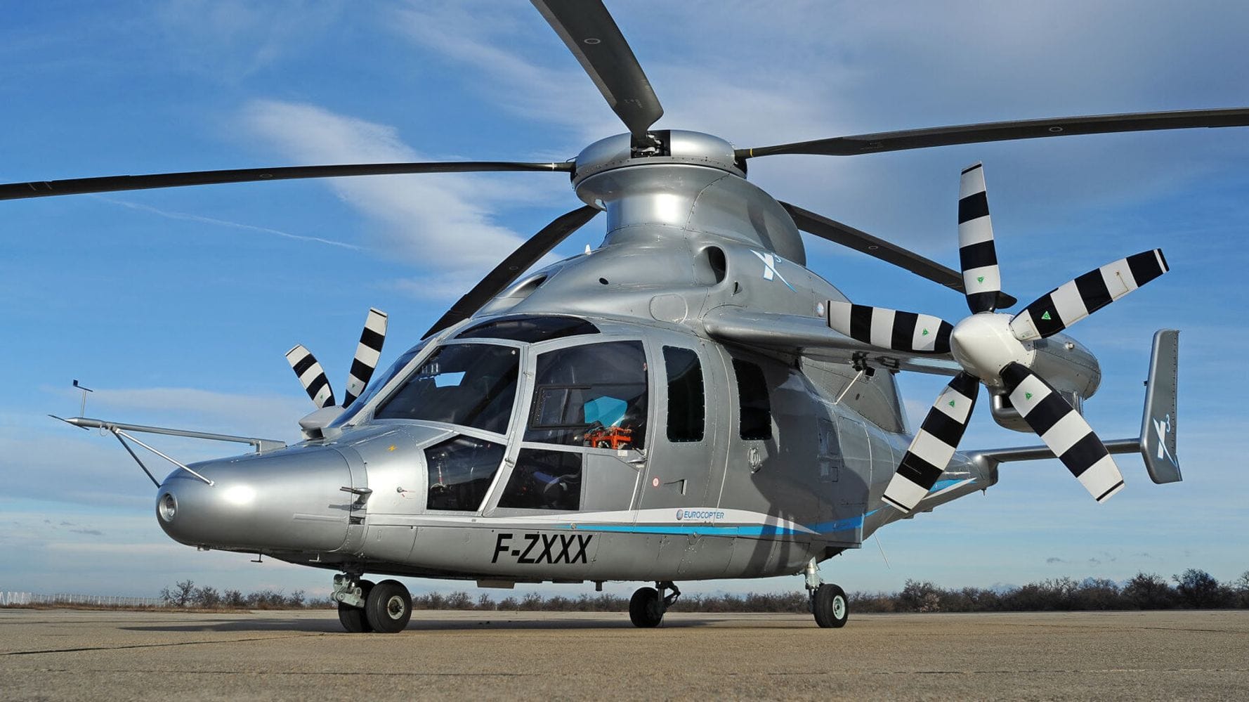 hélicoptère rapide eurocopter x3